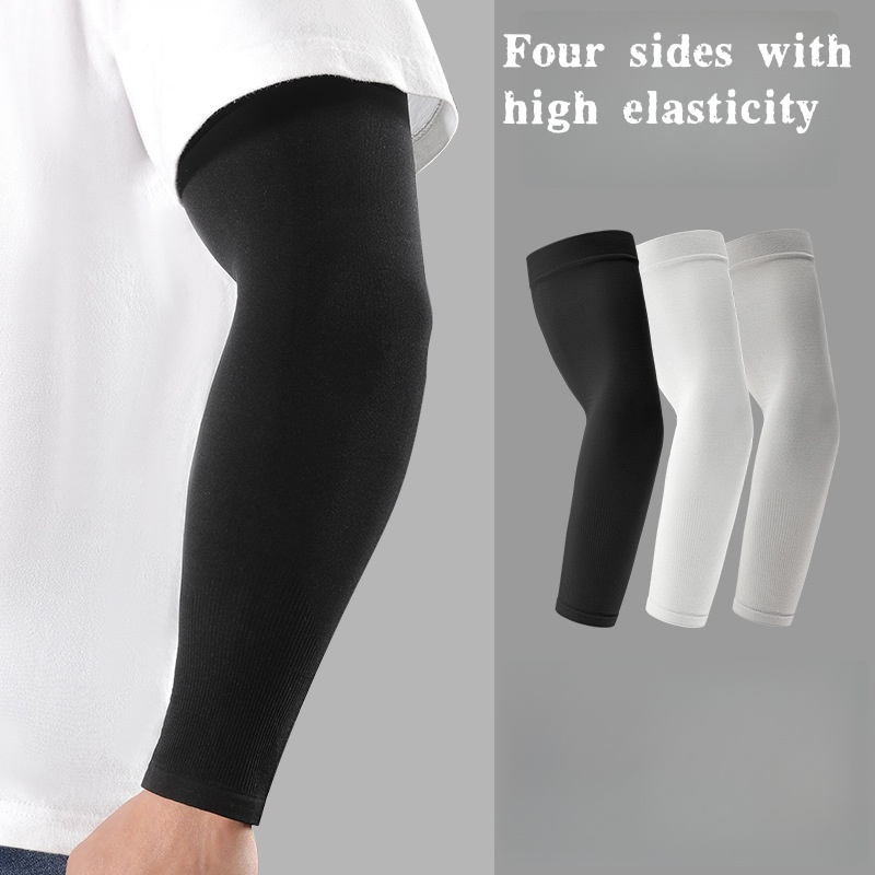 Gear In Cycling - 2 szt. Rękawki z jedwabiu lodowego,