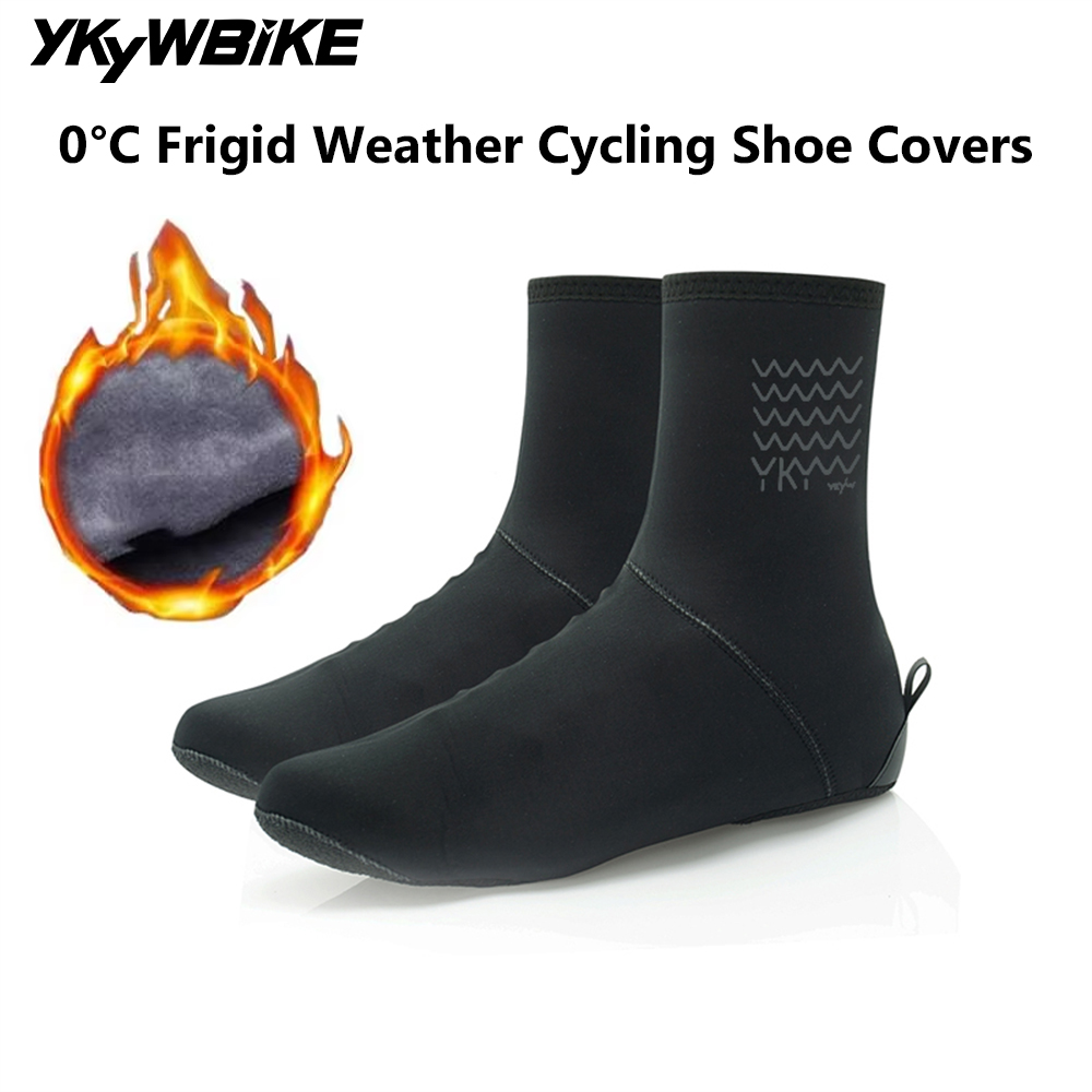 Cycling Shoe Insoles - YKYWBIKE głębokie zimowe wodoodporne pokrowiec na