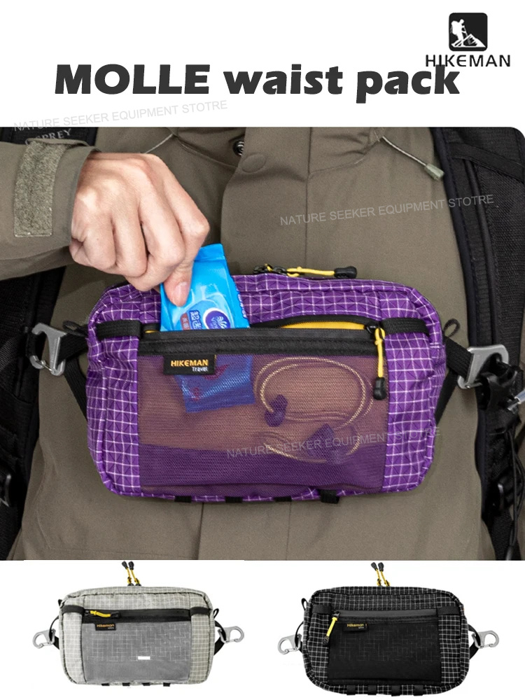 Cycling Gear Duffle - Torba taktyczna na klatkę piersiową HIKEMAN,