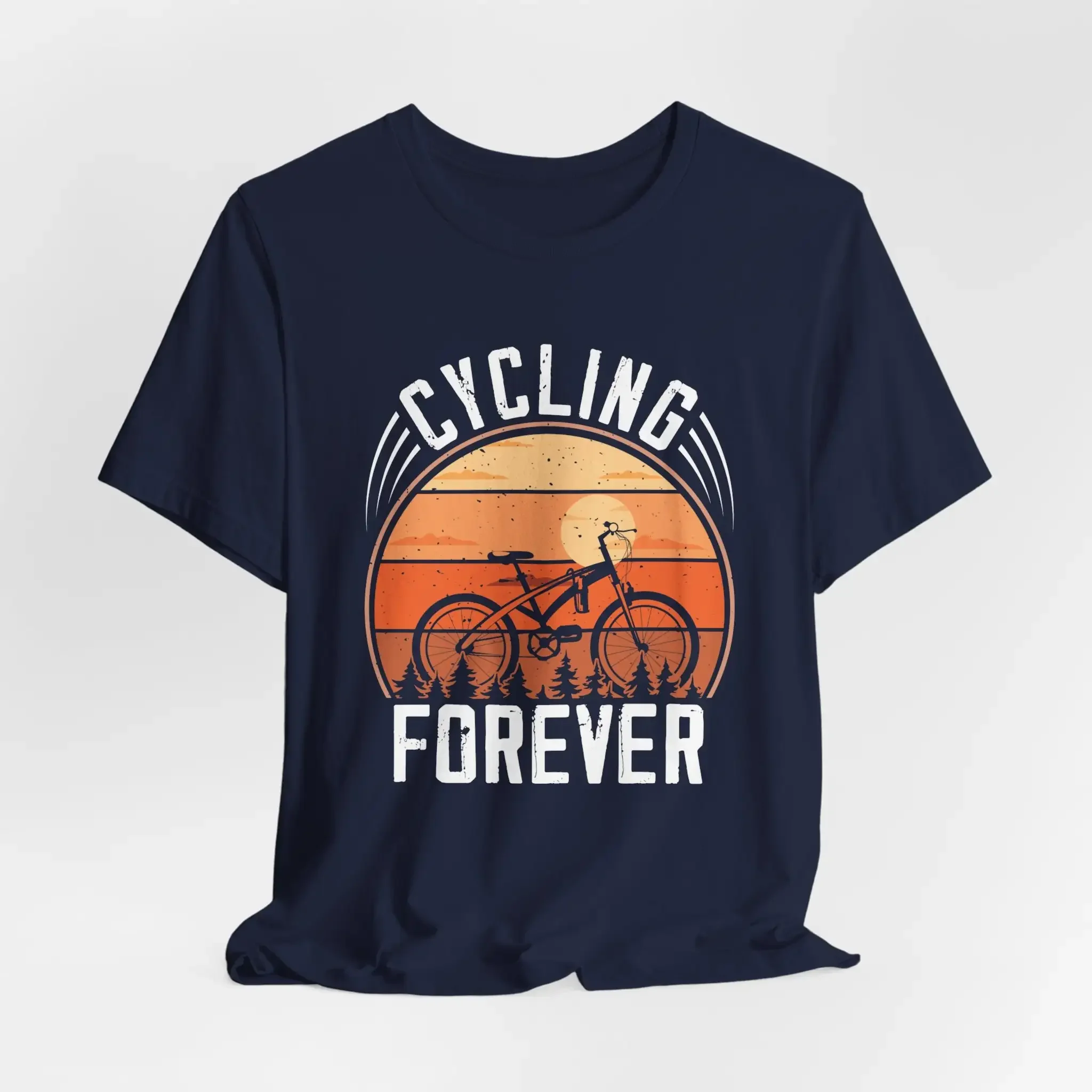 Cycling Gear Apparel - Koszulka rowerowa z grubego bawełnianego materiału,