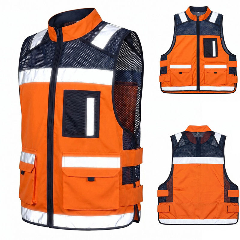 Cycling Gear Vest - Kamizelka odblaskowa AYGHK dla liderów, kamizelka