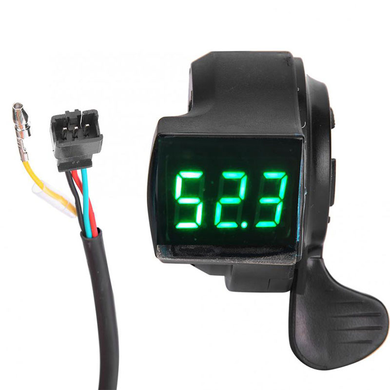 Cycling Gear Display - rower elektryczny E-bike kciuk przepustnica lcd