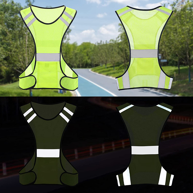Kamizelka odblaskowa z fluores – Cycling Gear Vest recenzja i cena