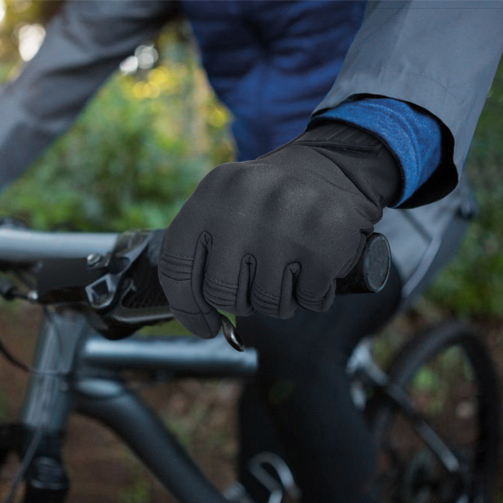 Zimowe ciepłe rękawice motocyk – Cycling Gear Display recenzja i cena