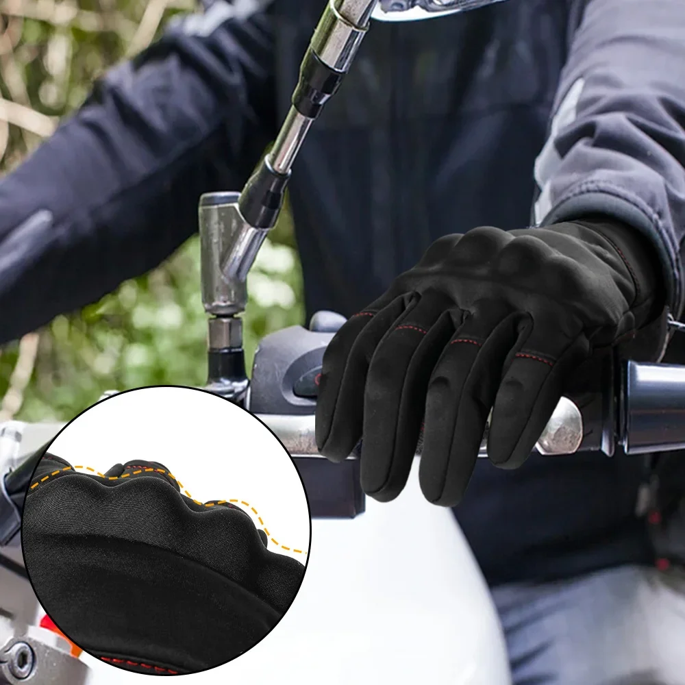 Zimowe rękawice motocyklowe z  – Cycling Gear Display recenzja i cena