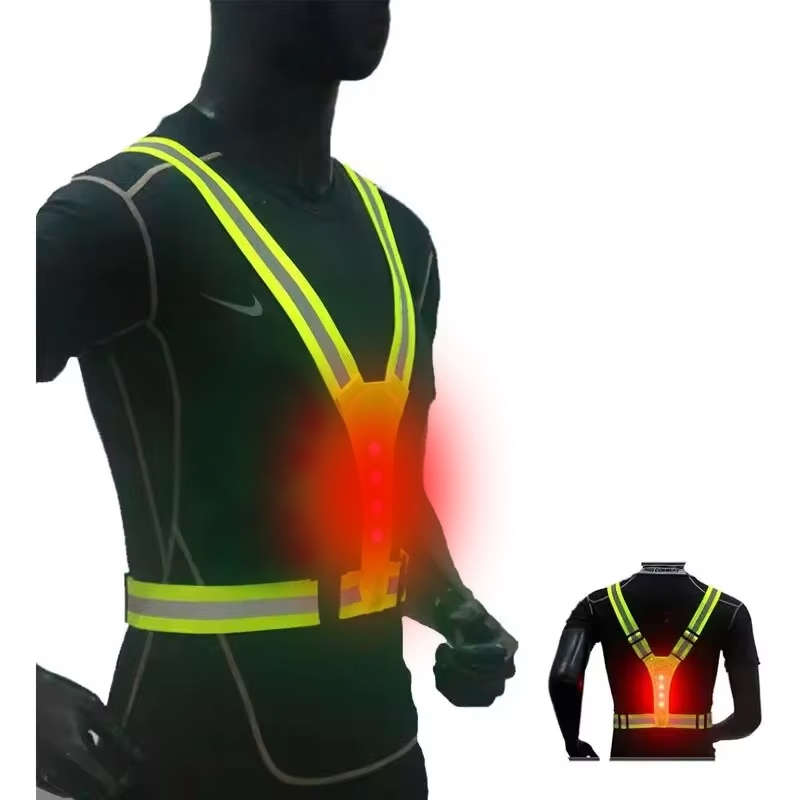 Kamizelka LED do biegania, odb – Cycling Gear Vest recenzja i cena
