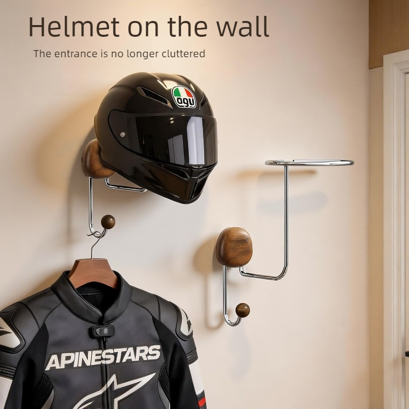 Uchwyt ścienny na kask bez wie – Cycling Gear Display recenzja i cena