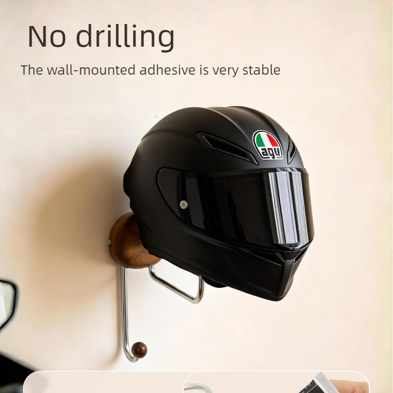 Uchwyt ścienny na kask bez wie – Cycling Gear Display recenzja i cena