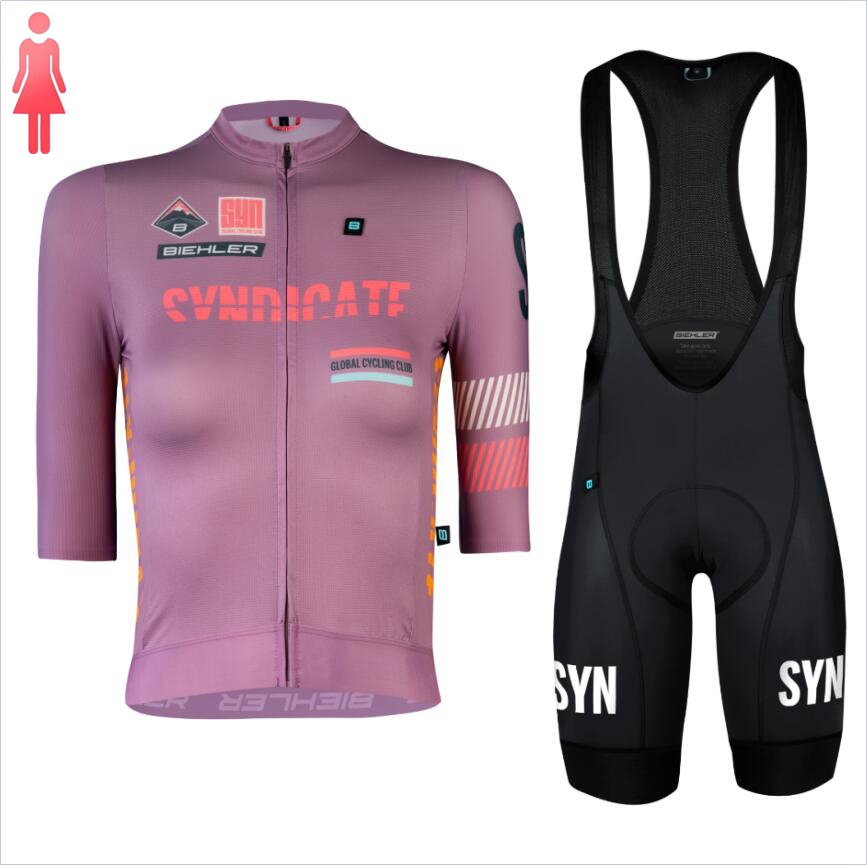 SYN Purple short sleeve Jersey – Cycling Gear Apparel recenzja i cena